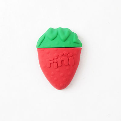 Van de Vorm Leuke USB van pvc Open van de de Stokwatermeloen Gevormde de Aardbeichocolade