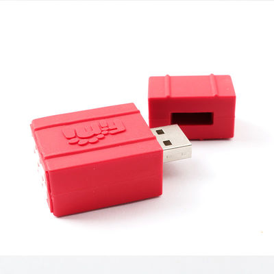 Van de Vorm Leuke USB van pvc Open van de de Stokwatermeloen Gevormde de Aardbeichocolade