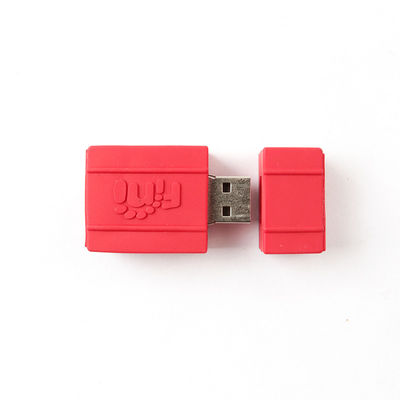 Van de Vorm Leuke USB van pvc Open van de de Stokwatermeloen Gevormde de Aardbeichocolade