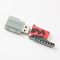8M/s 2D Zachte Douane Gedrukte USB-stations256gb Gift voor Reclame