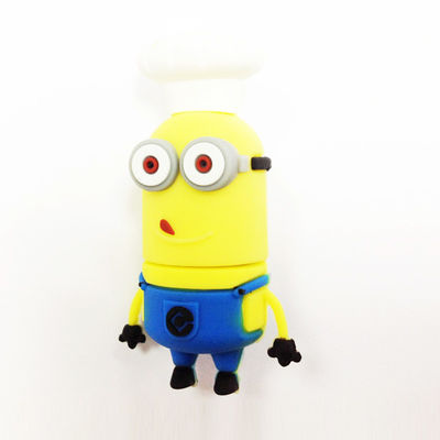 PVC open mal aangepast door  stripfiguur usb 2.0 en 3.0 snel