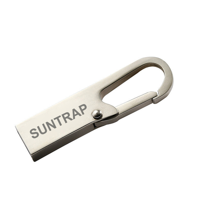 Van het Metaal Zilveren Usb van 32GB 64GB 128GB Stok 2,0 Flitsaandrijving UDP 2,0