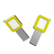 Gravure Logo Metal Crystal Usb Stick 2,0 Volledige Geleide Lichte Shinny