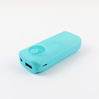LEIDENE Lichte Plastic Draagbare Machtsbank 2400MAH 18650 de ionenbatterij van Li