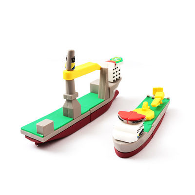3D Exemplaar Echte pvc USB-station het Varen Schip Aangepaste Vormen