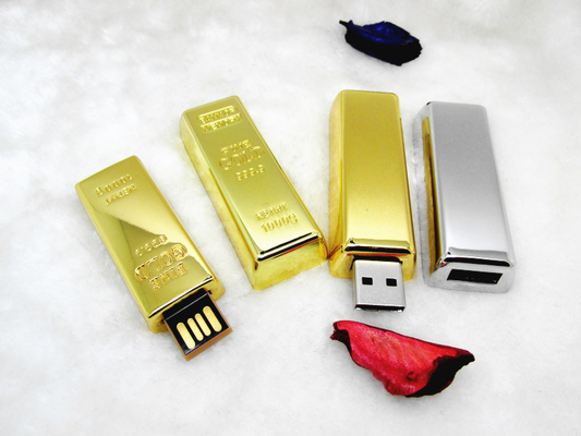 Metaal 2,0 Gouden Snelle het Lezen en het Schrijven van Barusb Snelheid 64GB 128GB