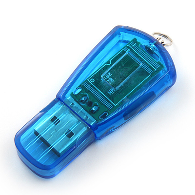 Aluminium en Transparant Plastic USB-flashstation 128GB 256GB USB 2,0 en USB 3,0