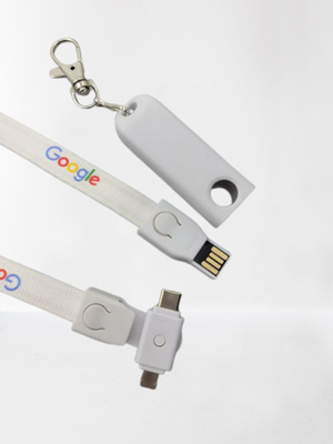 Van de het Schermdruk van halsbandlanyard usb flash drive 8GB 64GB 128GB het Embleemodm