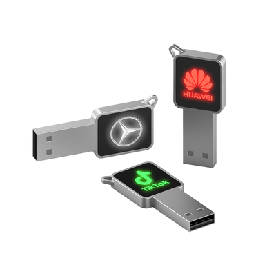 De Stok van het Kristalusb van 32GB 64GB 128GB wanneer het Lezen van LEIDEN Licht zal Glanzend