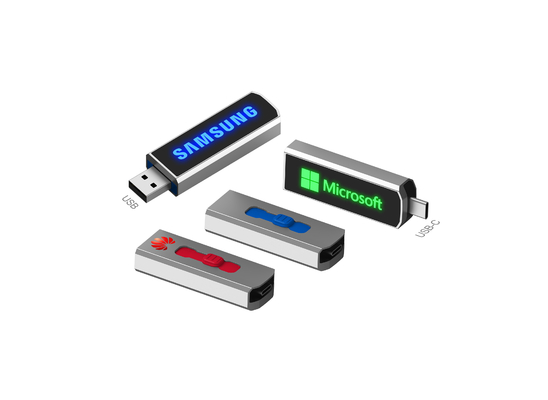 Hoge snelheidstype C USB-flashdrive Naleving van Amerikaanse certificering 128GB 256GB