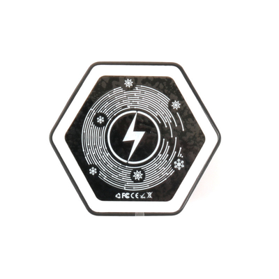 Gekoelde magnetische absorptie Mobiele telefoon Draadloze oplader 15W Snelle snelheid