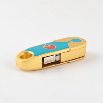 Hartembleem 3,0 Usb-Flitsaandrijving, Promotieusb het Geheugenstokken 100MBS van 512GB 1TB