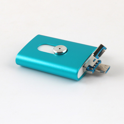 OTG Usb 2,0 Snelle Snelheid 3 in Één USB-flashstation Iphone Andriod samen
