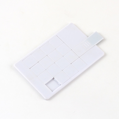De raadselsCreditcard USB plakt 2,0 UDP de Drukembleem van Flitschips shapes CMYK