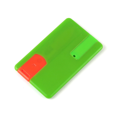 Multifunctionele de Flitsaandrijving van Creditcardusb met Mes en UDP binnen 128GB