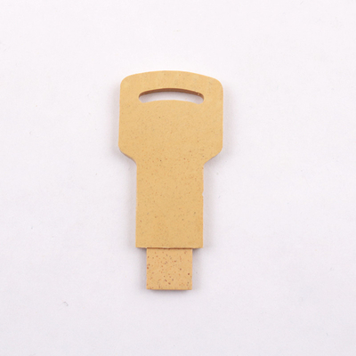De Flitsaandrijving van Straw And Plastic 128gb, Rekupereerbare Materialen Usb 2,0 Geheugenstok