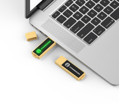 De Flitsaandrijving van Straw And Plastic 128gb, Rekupereerbare Materialen Usb 2,0 Geheugenstok