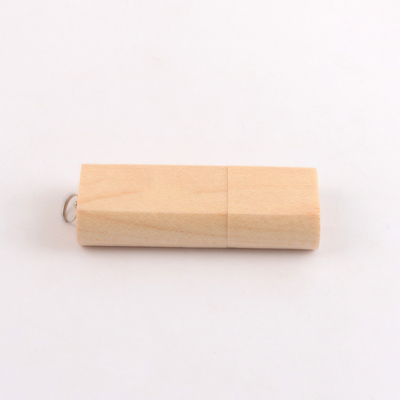 De Esdoorn Houten USB-flashstation van 15MB/S 32GB 128GB met Klein Ring Usb 3,0