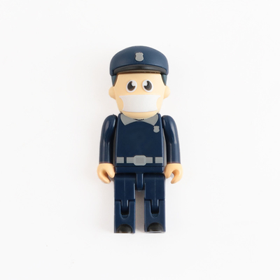 Het Geheugenstok van Usb van mensenvormen Snelle met Open de Vormhoofd van pvc