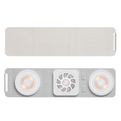 3 in 1 Magnetische Snelle Draadloze Lader Vouwbare Draagbare 15W 10W 7.5W 5W