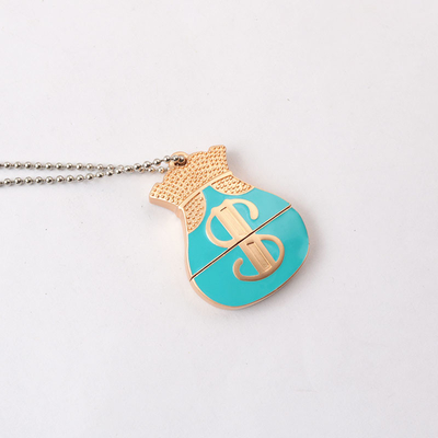 Ketting Crystal Usb Stick 128GB cadeau voor vrouw en kinderen kerst en feestdag