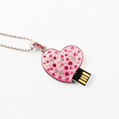 Diamond 32GB 64GB 2.0 USB Stick Crystal Flash Drive Volledig geheugen