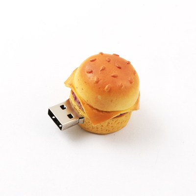 Een hamburger met een capaciteit van 512 GB, een USB-stick met 10 jaar opslag.