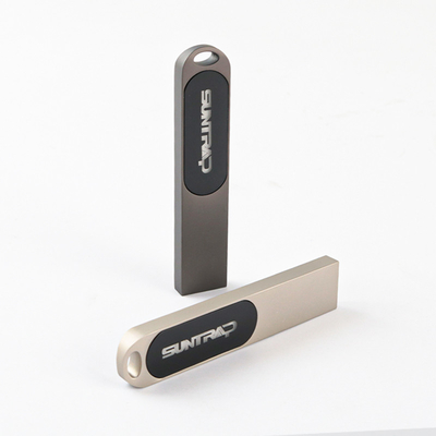 Ondersteun wachtwoord Crystal USB Stick met LED-licht glanzend bij het werken