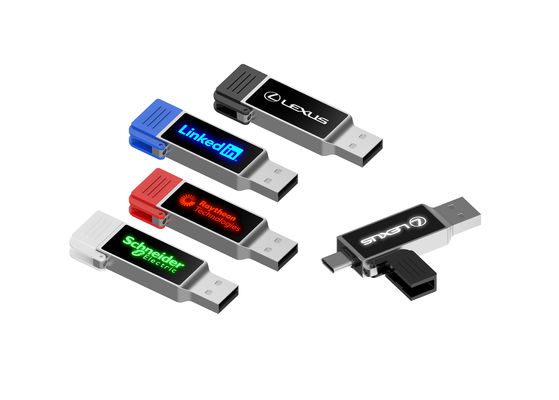 Kleine witte doos OTG USB flash drives De perfecte zakenpartner