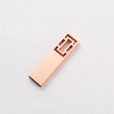 512 GB metalen USB-flashdrive Zilveren logo voor hoge capaciteit