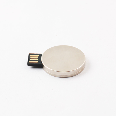 Logo Laser Metal USB geheugen in zilver en aangepaste kleur