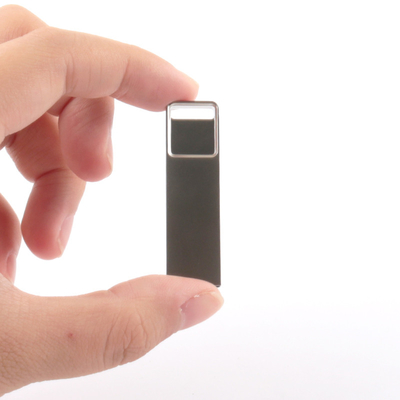 Laser Logo Metalen USB Flash Drive met wachtwoord ingesteld en aangepast Dome Logo