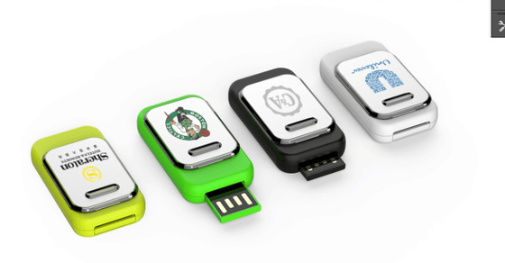 Rubbercoated Plastic USB Stick 256GB geheugen Zwarte/Witte Toshiba chip