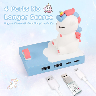 EasyCarry Multi Port Type C Station USB C Hub Smart Adapter