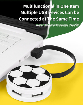 Open Mold Pvc USB Hub Voor Home Data Transmission Op maat gemaakt Promotiegif