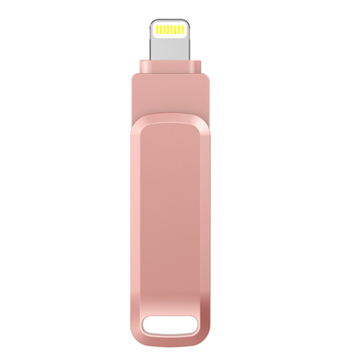 Snelle gegevensoverdracht OTG USB-flashstations TYPE C en USB samen Metalen materialen