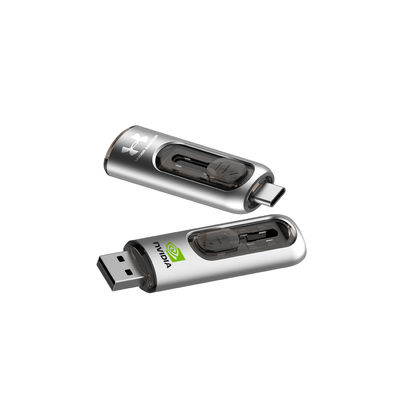 Doos 34G USB Type C Flash Drives Gegevensbeveiligd Type C USB 3.0 Flash Drives