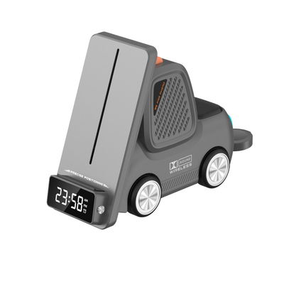 15W snel opladen Multifunctionele draadloze oplader voor telefoon Fidget Spinner Light en 5V/2.1A Input