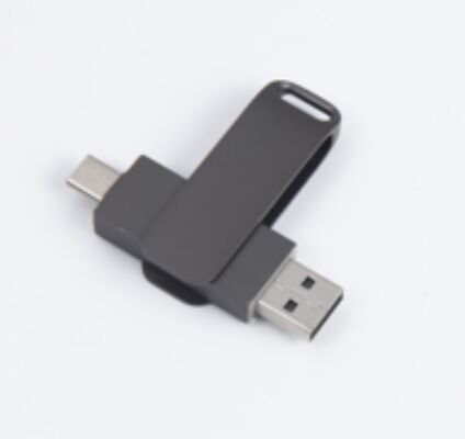 Gun Black Usb 3.0 met Type C beide poort USB Flash Drive Telefoon En Computer Kan Compatibiliteit 256GB 512GB 1TB