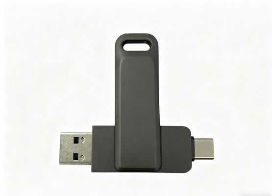 Pistoolzwarte lichaamskleur met matte USB 3.0 met type C, geschikt voor telefoon