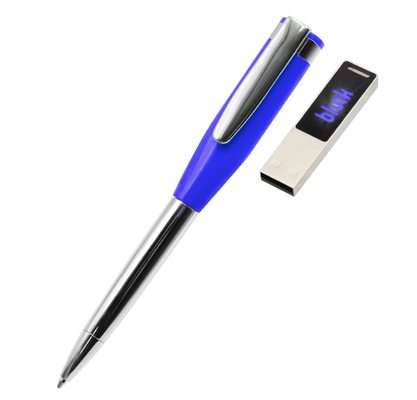 20 g lichtgewicht CE/ROHS/FCC gecertificeerde pen USB flash drive met aanpasbare branding voor zakelijke cadeautjes