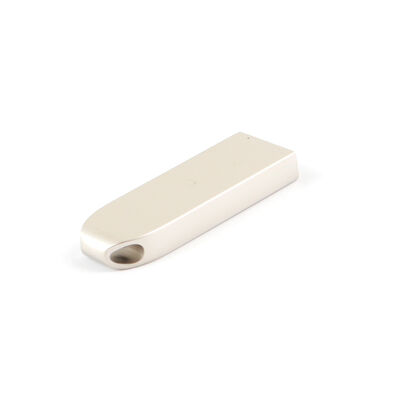 Metalen USB-flashdrive met USB 3.0 snelheid waterdicht en laserlogo voor veilige gegevensopslag