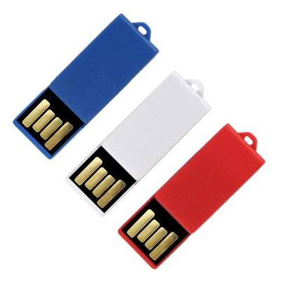 De plastic Laser graveerde Usb-Flitsaandrijving 2,0 3,0 volledig Geheugen 64Gb 128GB 15MB/S