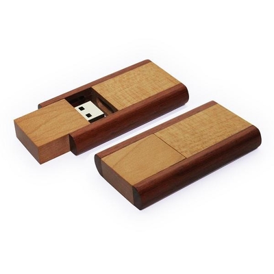 Vrij upload Stok USB 2,0 3,0 512GB 80MB/S van het Gegevens de Houten Geheugen