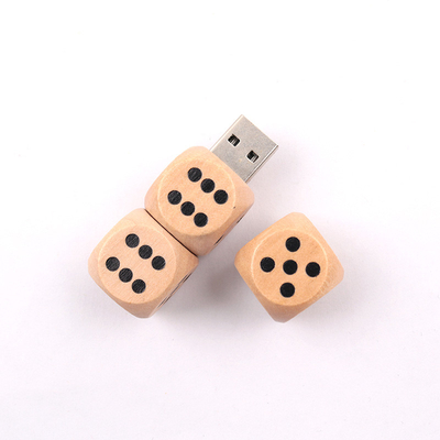 Speciale Erkend FCC van het Vormen Houten USB-flashstation 16GB 32GB 64GB 15MB/S