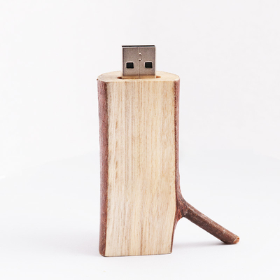USB-flashstation 2,0 3,0 Originele Ecologie Houten 128GB 256GB van de boomwortel