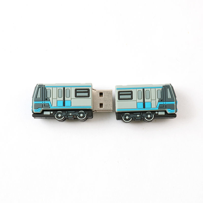 Pvc-van de de Flitsaandrijving van Beeldverhaal de Vorm Aangepaste Usb Hoge snelheid 128GB 8GB 30MB/S