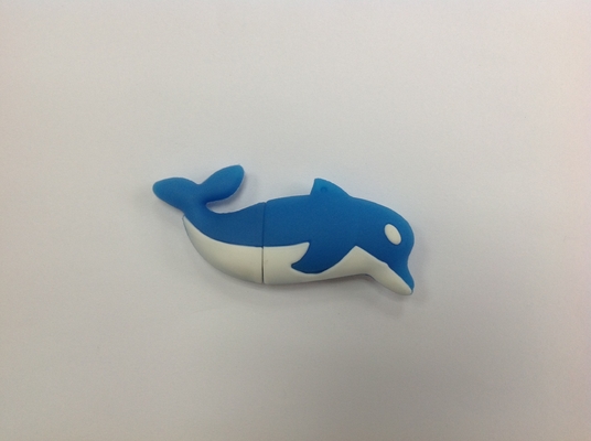 Van de de Flitsaandrijving 256GB van pvc de Leuke Dierlijke Usb van het Beeldverhaalusb Stok 15MB/S