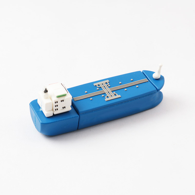 Aangepaste Gemaakte Gestalte gegeven USB-flashstations 2,0 en 3,0 256GB 512GB 1TB van pvc Boot