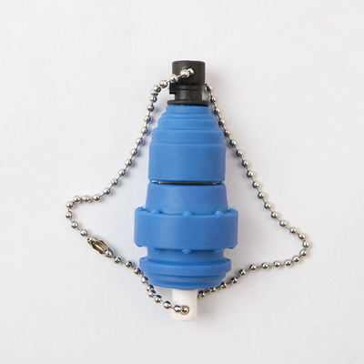 Van de de Vormdouane van pvc de Open Flitsaandrijving 8gb 16GB 32GB 64GB 128GB met Keychain
